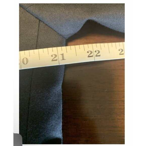 Perry Ellis Portfolio Super 160s Italy Blue Suit Jacket Blazer 40R - Picture 10 of 12